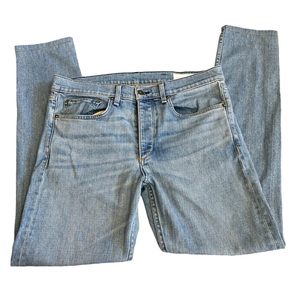 Rag and Bone Fit 1 Extra Slim Men's Light Wash Jeans Size 33 - Picture 2 of 11